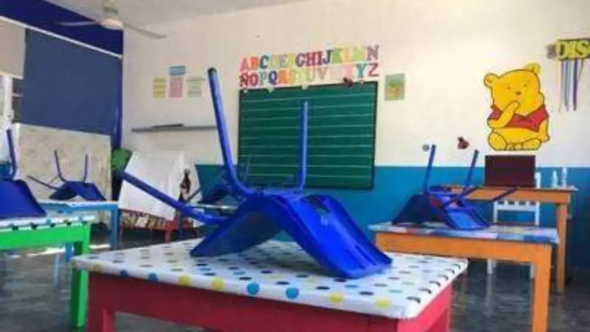 escuela, vacía